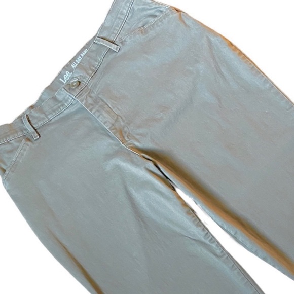 Lee , Women Pants , All Day Pants , Women Khaki Jeans , Straight Leg Pants , - Picture 4 of 13